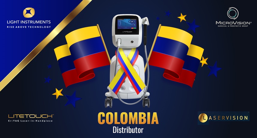 MicroVision is the exclusive distributor of LiteTouch™ Er:YAG Dental Laser in Colombia
